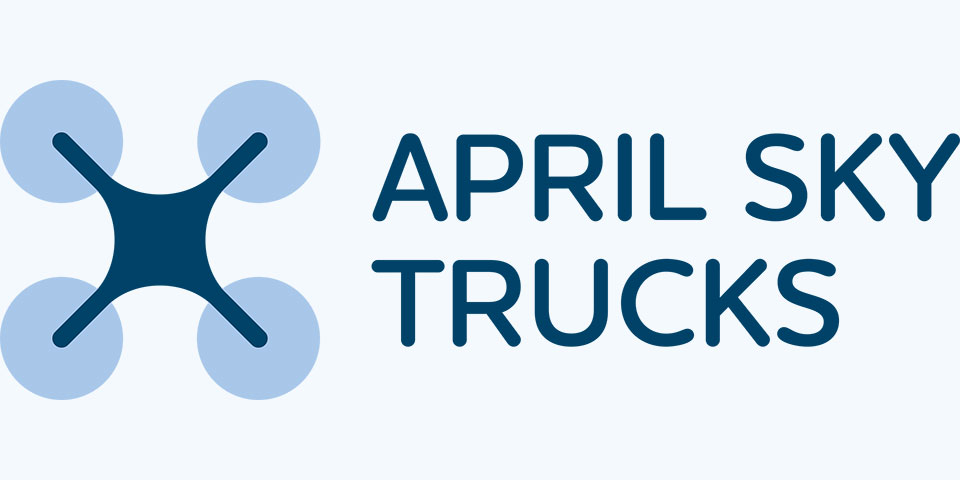 Логотип дронов April Sky Trucks