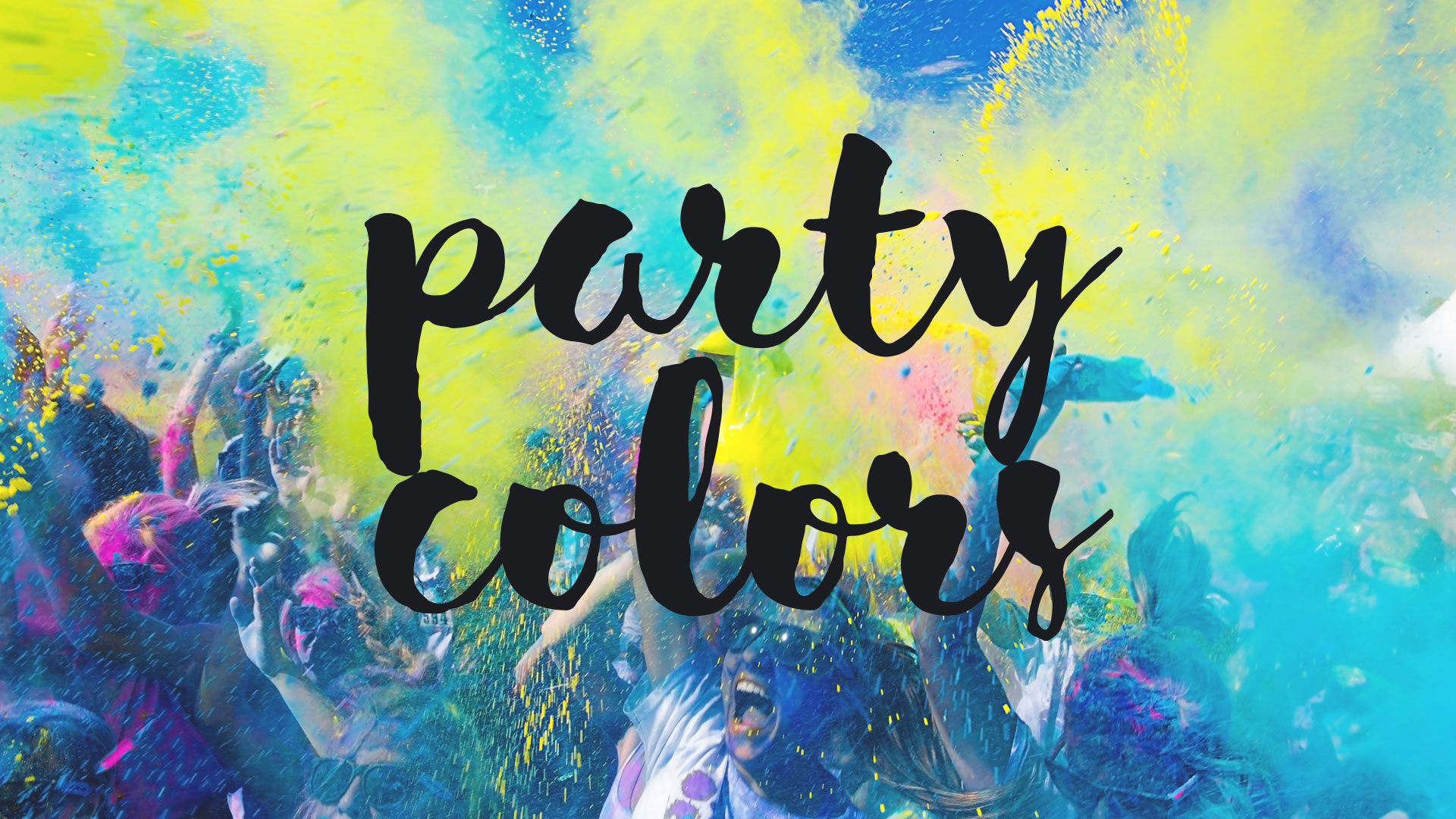Упаковка краски Party Colors