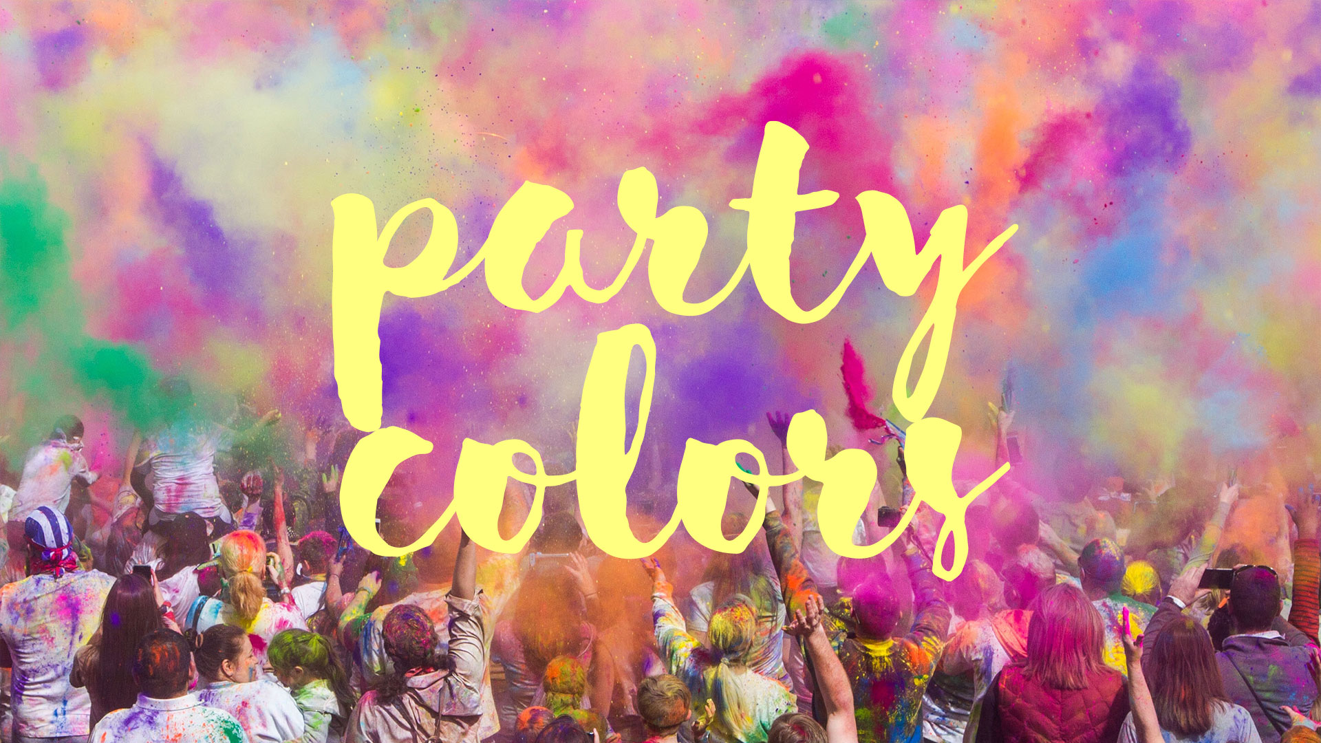 Логотип краски Party Colors